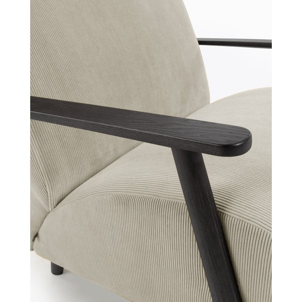 Smėlio spalvos fotelis Meghan - Kave Home-image-4