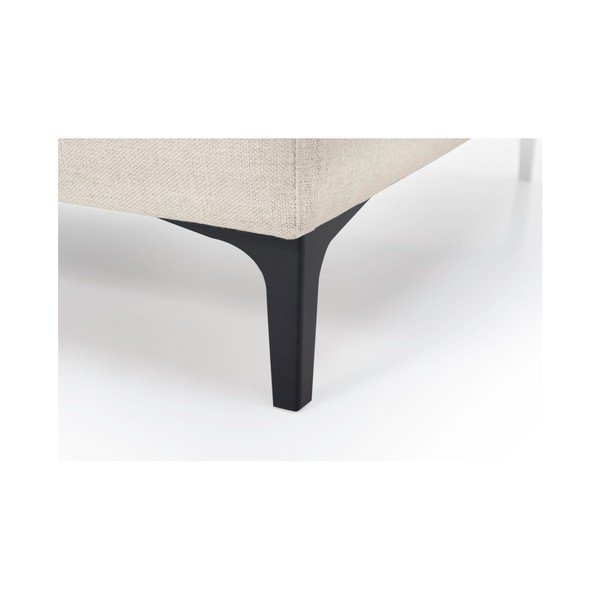 Smėlio spalvos U formos sofa Scandic Henry, dešinysis kampas-image-2