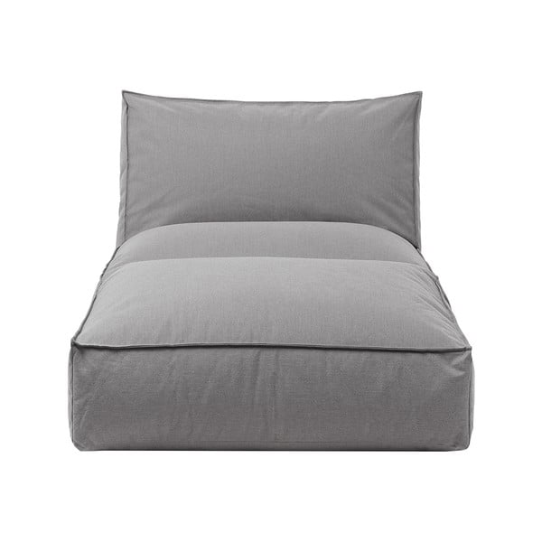 Pilkas sodo gultas Blomus Stone, 190 cm ilgio