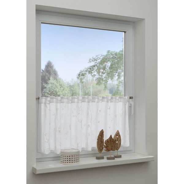 Balta užuolaida 45x140 cm - Gardinia-image-2