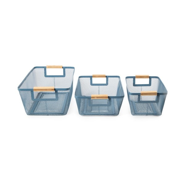 Vieliniai iš metalo krepšiai 3 vnt. – Compactor-image-3