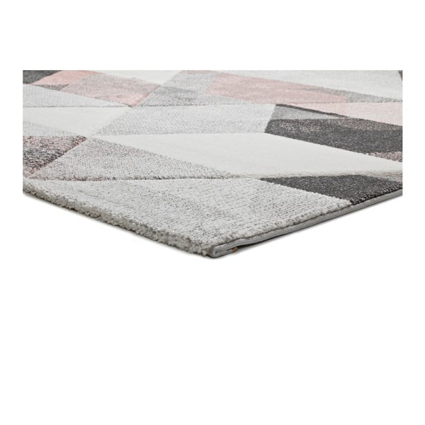 Pilkas ir rožinis kilimas Universal Pinky Dugaro, 60 x 120 cm-image-2