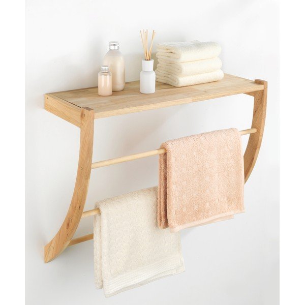 Medinė sieninė lentyna Wenko Norway-image-1