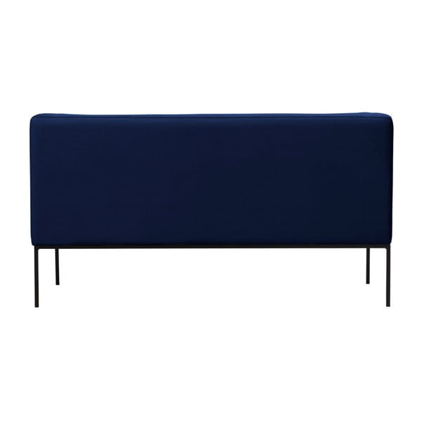 Tamsiai mėlyna aksominė sofa Windsor & Co Sofas Neptune, 145 cm-image-3