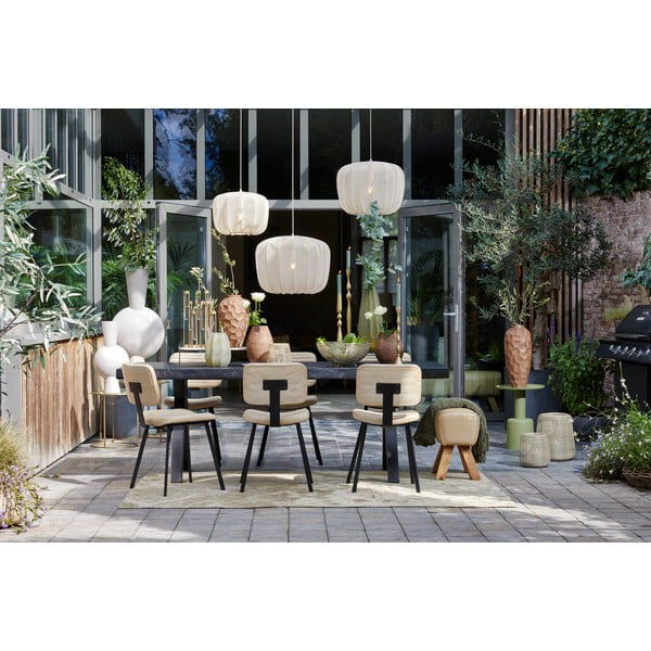 Smėlio spalvos taburetė Ramy – Light & Living-image-1