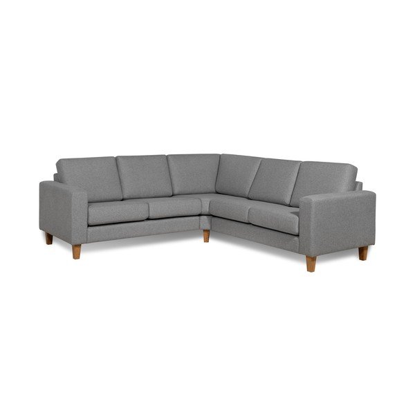 Šviesiai pilka kampinė sofa (dešinysis kampas) Focus - Scandic-image-1