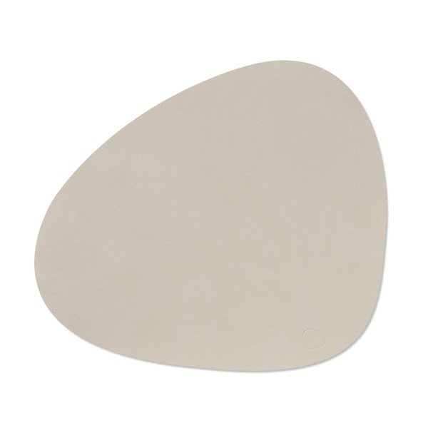 Iš eko odos padėkliukas 37x44 cm Curve L Nupo – LIND DNA