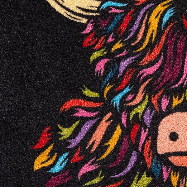 Grindų kilimėlis 40x60 cm Highland Cow – Artsy Doormats-image-2