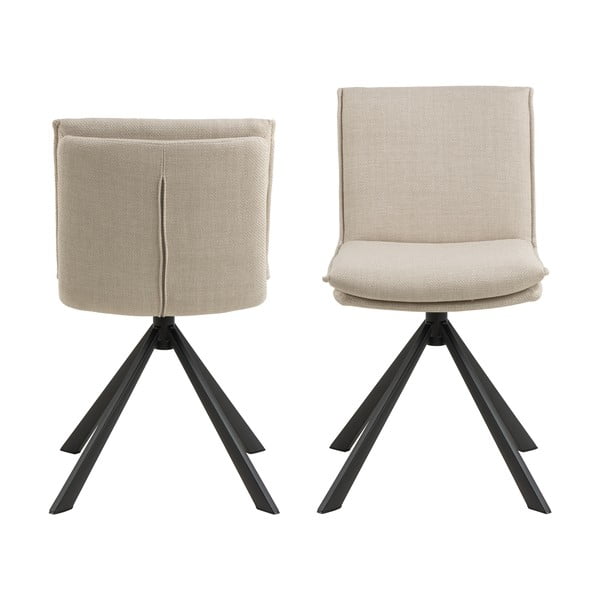 Valgomojo kėdė kreminės spalvos Flynn – Actona-image-3