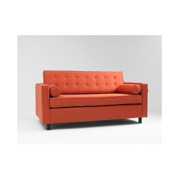 Oranžinė sofa lova Individualizuota forma Topicc-image-1