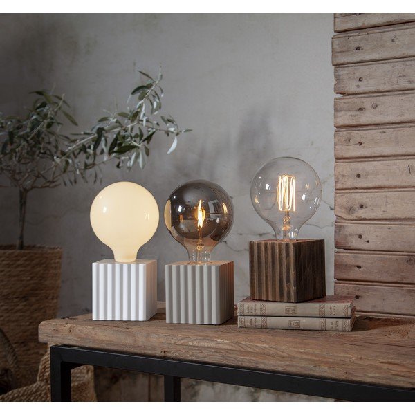 Šilta LED/su kaitinimo siūleliu lemputė 2 W E27, Plain Smoke – Star Trading-image-1