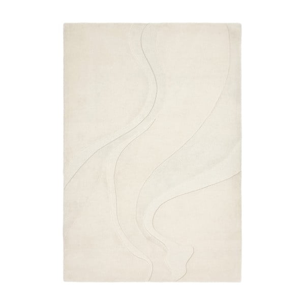 Kilimas iš vilnos baltos spalvos 200x290 cm Olsen – Asiatic Carpets
