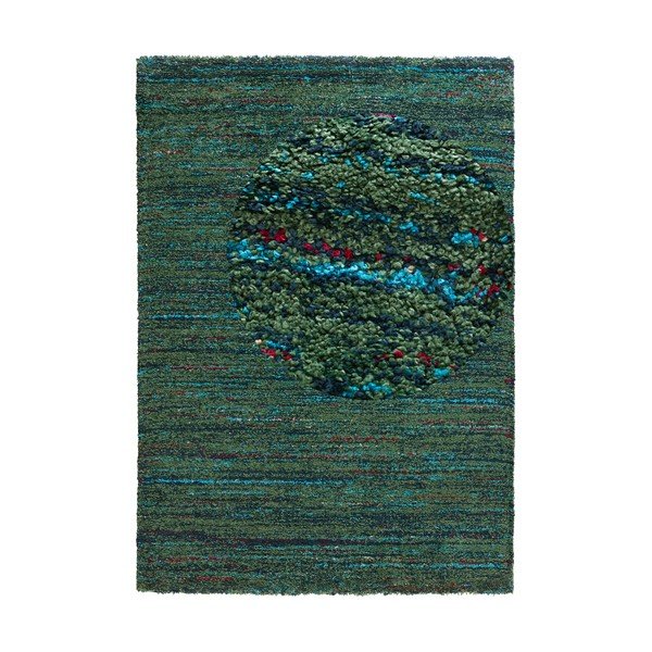 Žalias kilimas Mint Rugs Chic, 80 x 150 cm