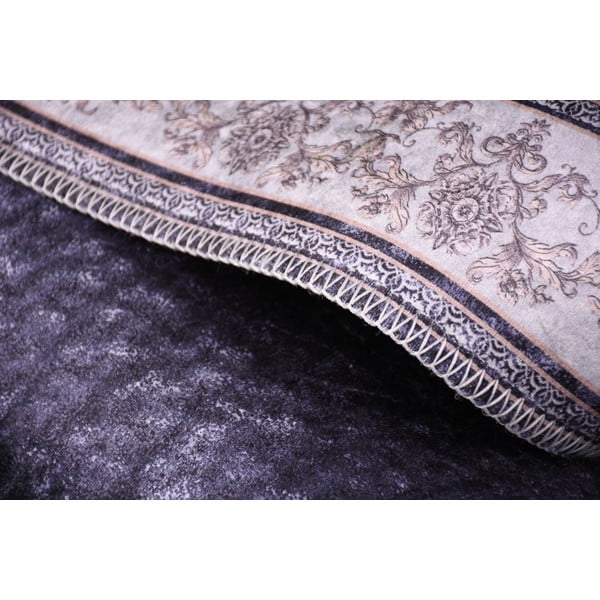 Tamsiai mėlynas kilimas Vitaus Ava, 80 x 200 cm-image-1