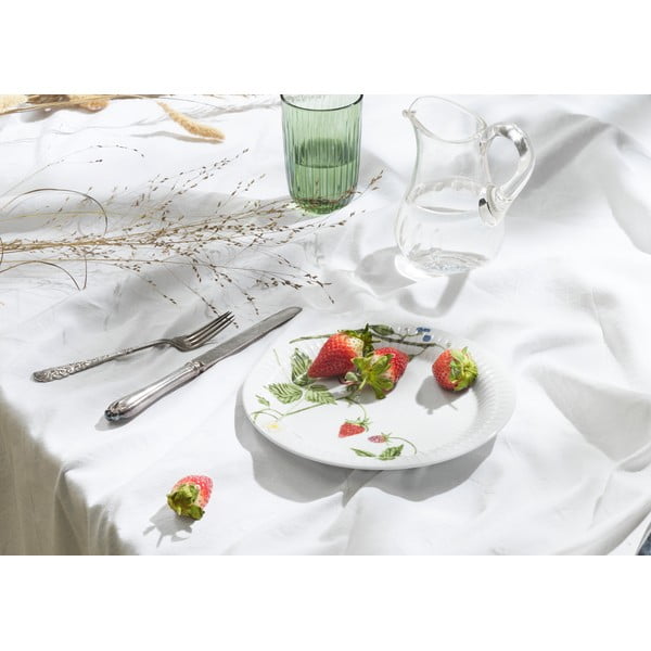 Desertinė iš porceliano  lėkštė baltos spalvos ø 22 cm Hammershøi Summer – Kähler Design-image-1