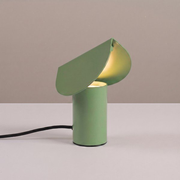 Šalavijo spalvos iš aliuminio stalinis šviestuvas LED (aukštis 15 cm) BISCUIT – Thoro-image-1