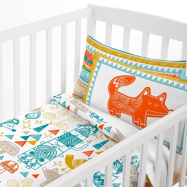 Lininis audeklas, įtrauktas Moshi Moshi Teepee, 100 x 135 cm-image-1