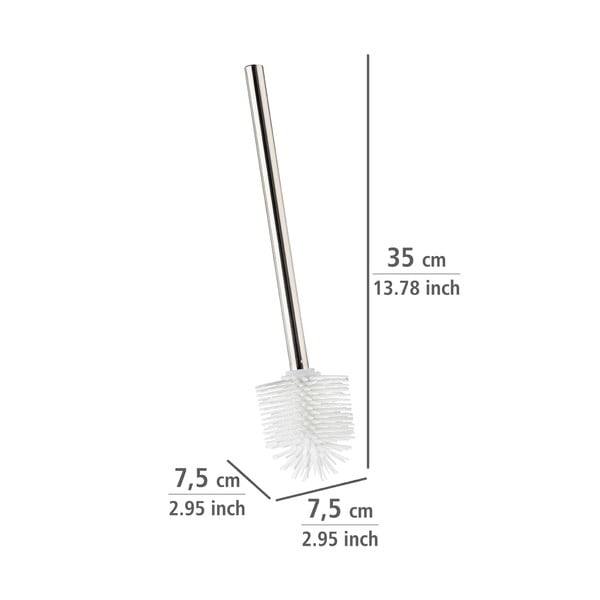 Pakaitinis tualeto šepetys su nerūdijančio plieno rankena Wenko-image-1