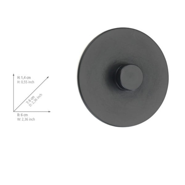 2 juodos spalvos laikiklių rinkinys Wenko Turbo-Loc Classic Plus-image-3