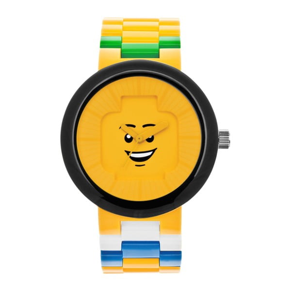 LEGO® Happiness geltonas suaugusiųjų laikrodis