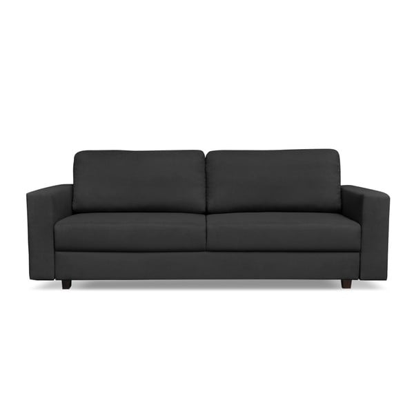 Juodos spalvos sofa lova Cosmopolitan design Bruxelles