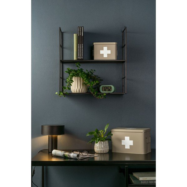 Smėlio spalvos metalinis pirmosios pagalbos rinkinys PT LIVING Medicine, plotis 31,5 cm-image-1