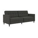 Sulankstoma sofa pilkos spalvos 82 cm Hartford – Støraa