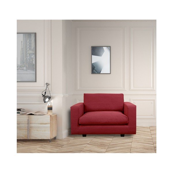 Raudonas fotelis "Windsor & Co. Melodija-image-1