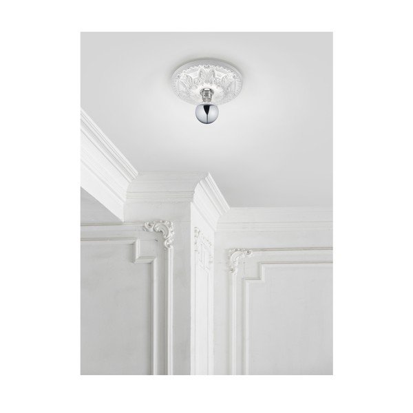 Baltos spalvos lubinis šviestuvas ø 30 cm Lilly – Trio-image-2