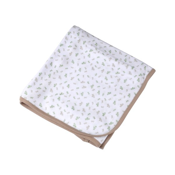 Baltos spalvos iš medvilnės vaikiškas pledas 75x75 cm Koala – Bébé Douceur