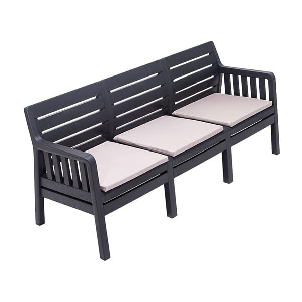 Sodo sofa smėlio spalvos Lara – Floriane Garden-image-2