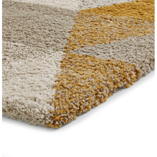 Geltonos ir smėlio spalvos kilimas Think Rugs Royal Nomadic Angles, 160 x 220 cm-image-4