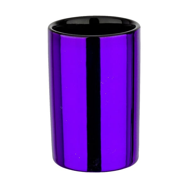 Dantų šepetėlio puodelis Purple Metallic