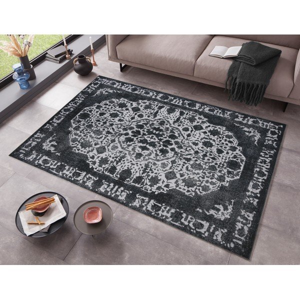 Juodas kilimas 150x80 cm - Ragami-image-1