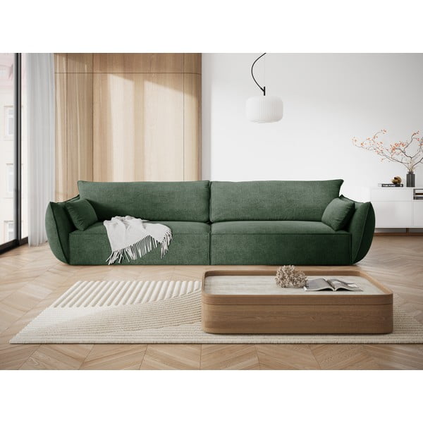 Tamsiai žalia sofa 248 cm Vanda - Mazzini Sofas-image-1