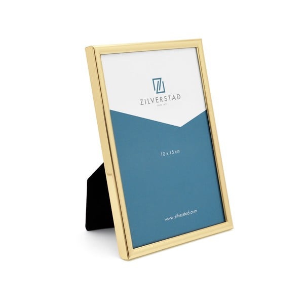 Iš metalo pastatomas/pakabinamas rėmas auksinės spalvos 11x16 cm Sweet Memory – Zilverstad
