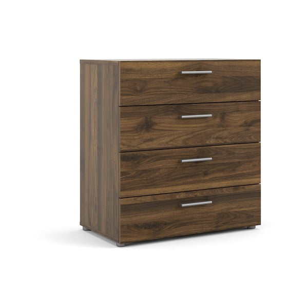 Riešutmedžio spalvos komoda Tvilum Pepe, 80 x 68 cm-image-3