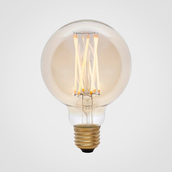 Šilta LED/su kaitinimo siūleliu lemputė 6 W su pritemdymo funkcija E27, Elva – tala-image-2
