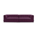 Tamsiai violetinė sofa 324 cm Kleber - Bobochic Paris