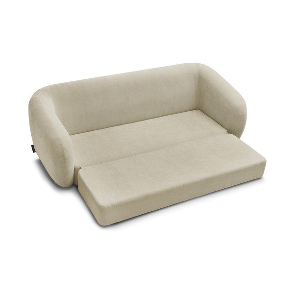 Taupe spalvos sulankstoma sofa iš šenilinio audinio 228 cm Neyo – Bobochic Paris-image-3