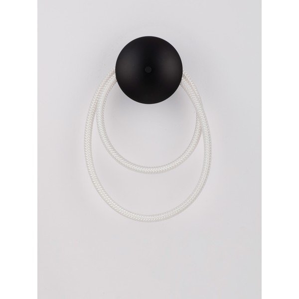 Baltos spalvos/matinės juodos spalvos iš plieno sieninė lempa LED Ilane – Nova Luce-image-3
