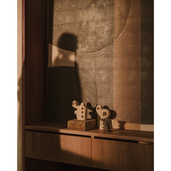 Iš akmens statulėlės 2 vnt. (aukštis 23 cm) Arif – Kave Home-image-1