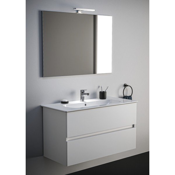 Pakabinama spintelė po kriaukle baltos spalvos 100x55 cm Eurovit+ – Ideal Standard-image-1