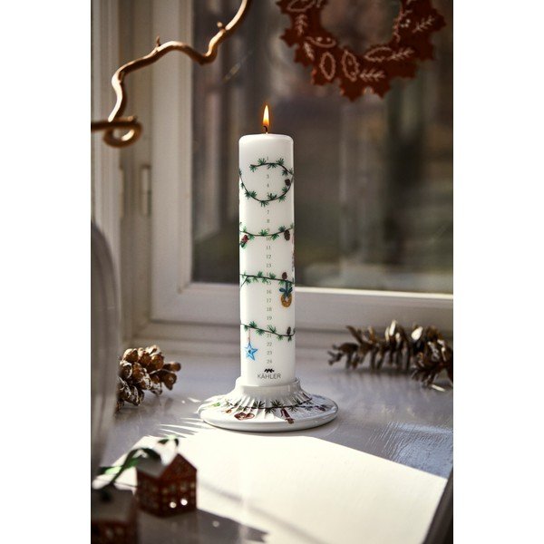 Žvakė su Kalėdų motyvu Hammershøi Christmas – Kähler Design-image-1