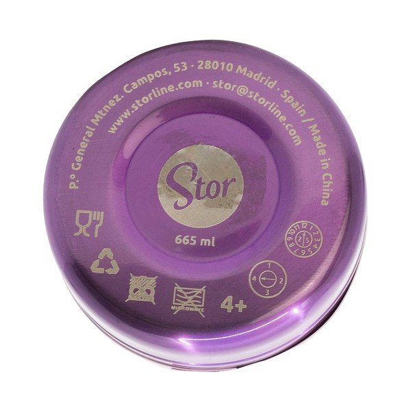 Violetinės spalvos iš nerūdijančio plieno vaikiškas termosas 665 ml K-Pop Demon Hunters – STOR-image-3