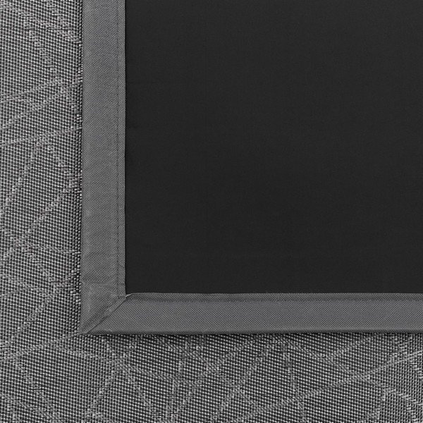 Kilimas iš PVC šviesiai pilkos spalvos 180x250 cm Geo Silver – Casa Selección-image-3