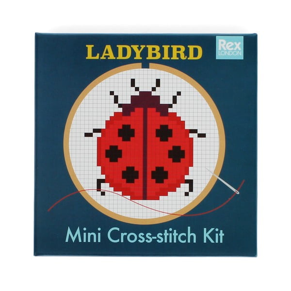 Kūrybinis žaislas Cross-stitch Kit Ladybird – Rex London