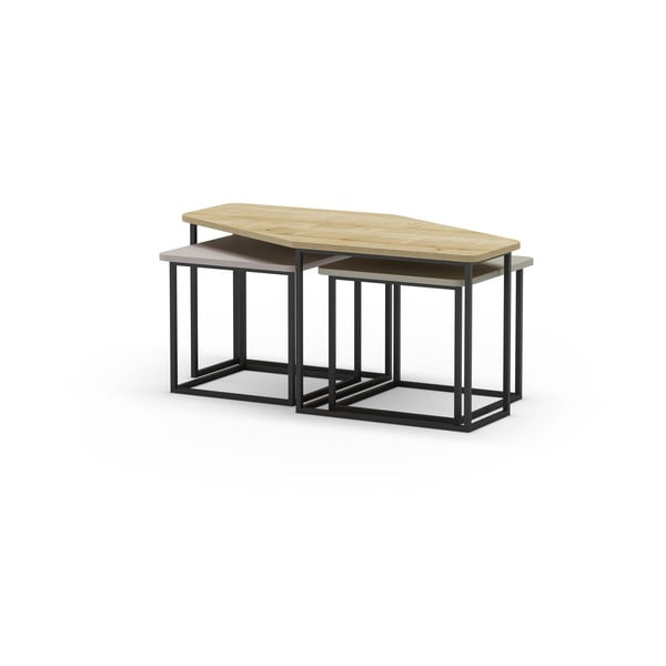 Kavos staliukai 3 vnt. 60x111,5 cm Zoya – Marckeric-image-4