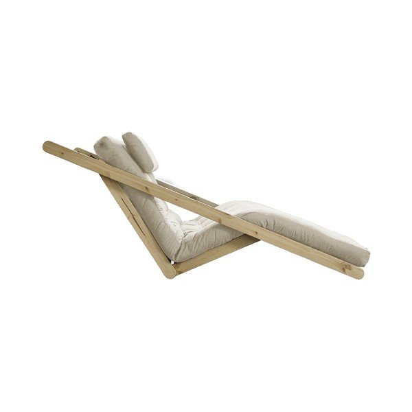 Dviejų vietų kintamas gultas Karup Design Figo Natural Clear/Beige-image-3