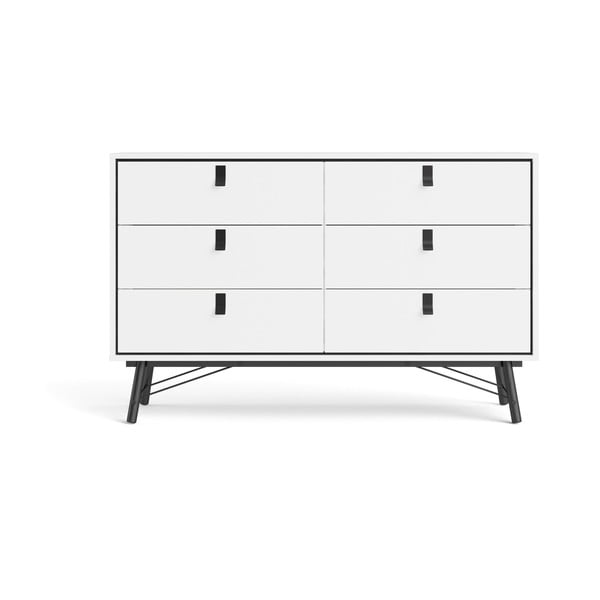 Balta komoda Tvilum Ry, 150 x 95 cm